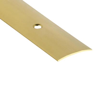1016_seuil_demi_bombé_percé_laiton_largeur30mm